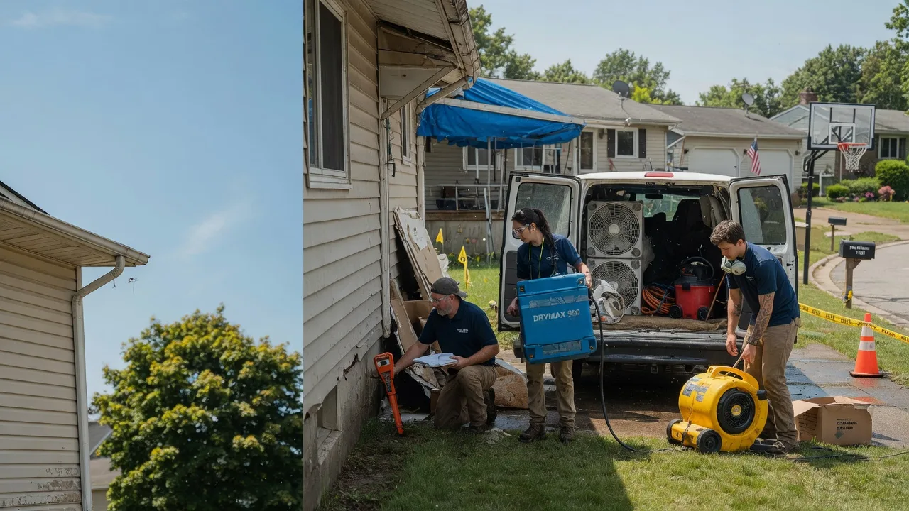 Ceiling Leak Cleanup in Haugen, WI near me